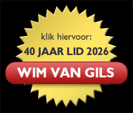 Wim van Gils is 40 jaar lid in 2026